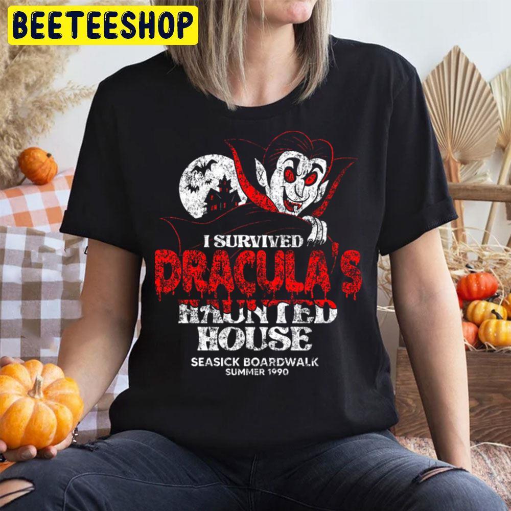 Haunted House Dracula Halloween Beeteeshop Trending Unisex T-Shirt