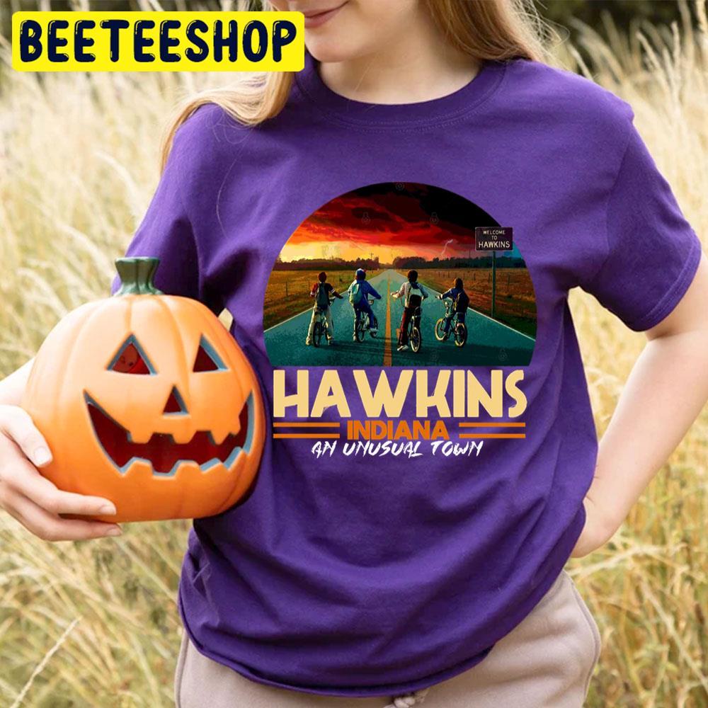 Hawkins Stranger Things Halloween Beeteeshop Trending Unisex T-Shirt