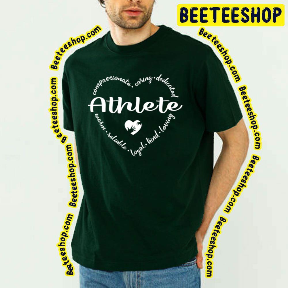 Heart Athlete Beeteeshop Trending Unisex T-Shirt