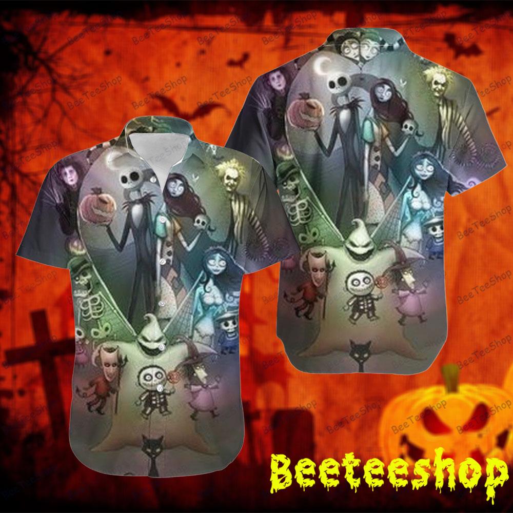 Heart The Nightmare Before Christmas Halloween Beeteeshop Hawaii Shirt