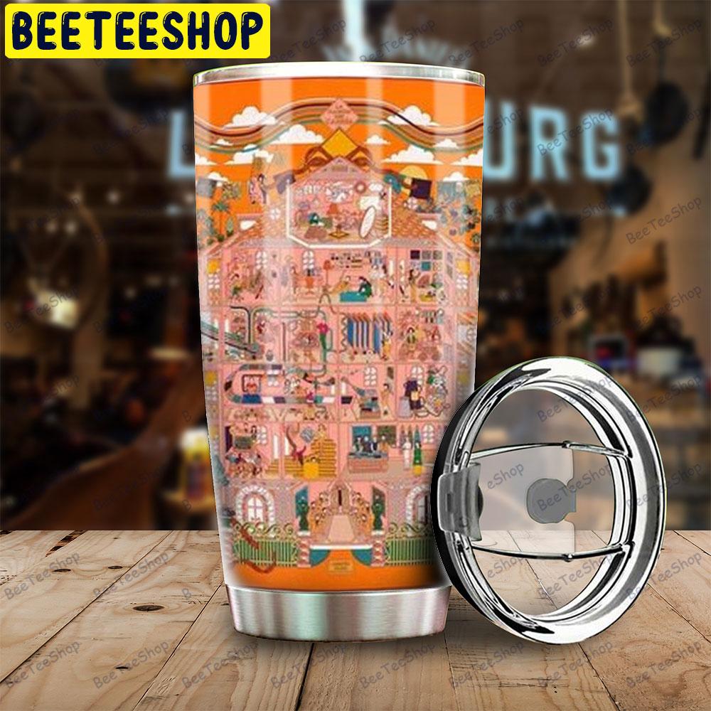 Hermès Pattern Version 128 Beeteeshop Tumbler