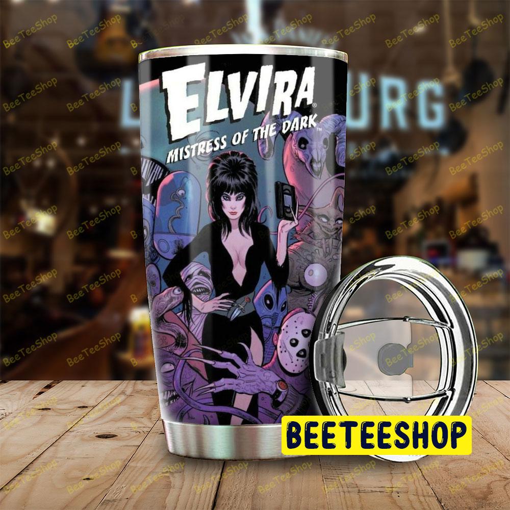 Horror Elvira Mistress Of The Dark Halloween Beeteeshop Tumbler