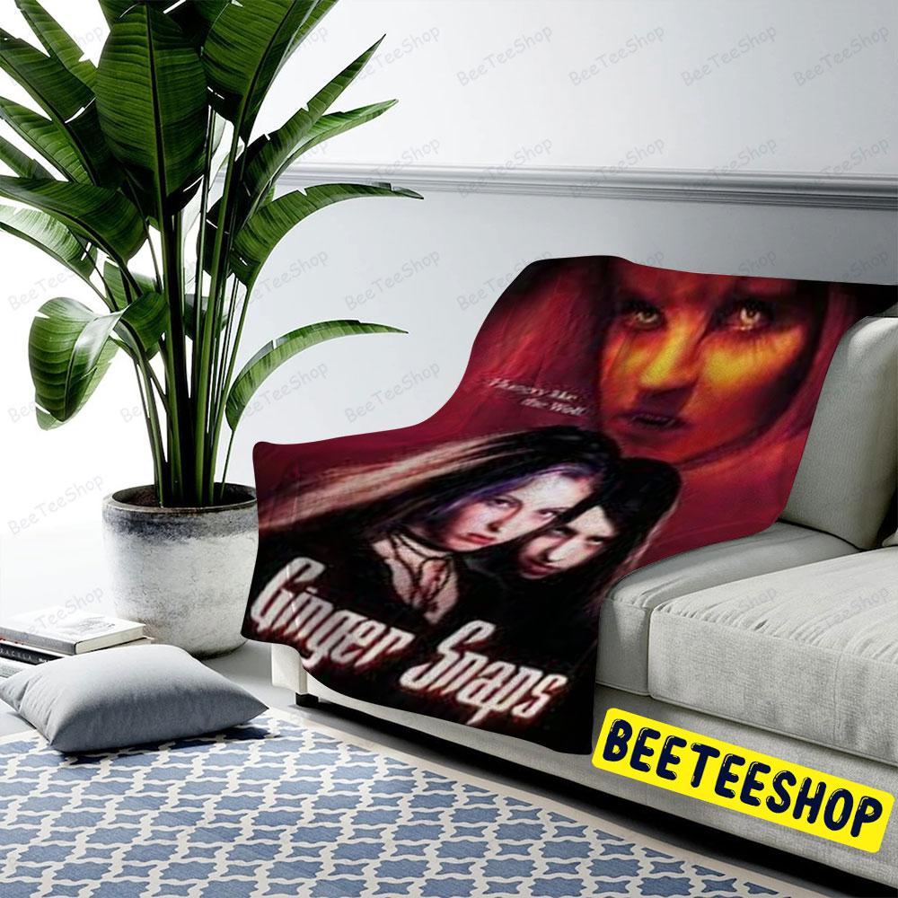 Horror Eye Fitzgerald Ginger Snaps Halloween Beeteeshop US Cozy Blanket