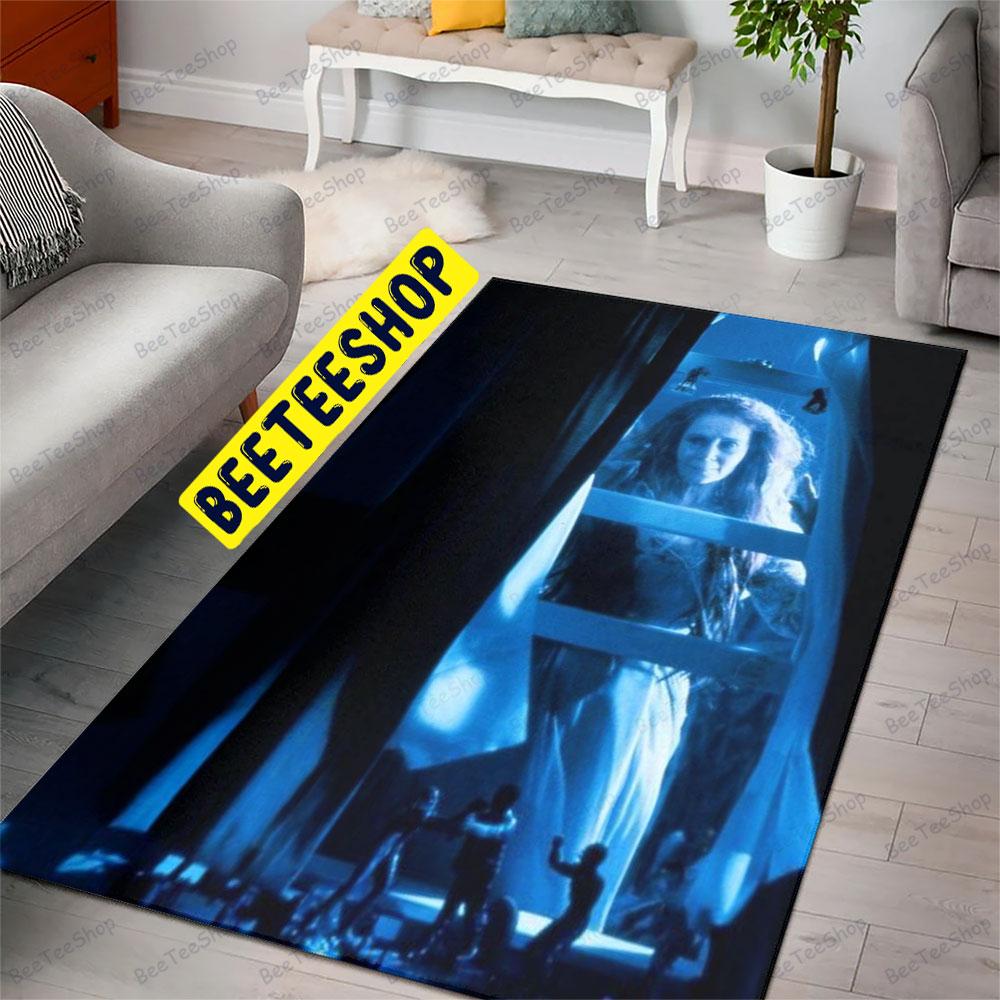 Horror Girl Lady In White Halloween Beeteeshop Rug Rectangle