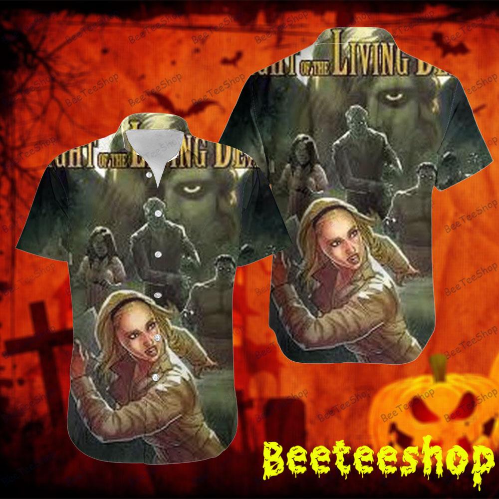 Horror Girl Night Of The Living Dead Halloween Beeteeshop Hawaii Shirt