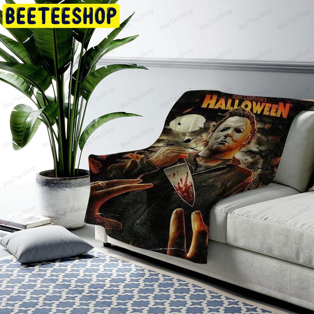 Horror Hand Halloween Beeteeshop US Cozy Blanket