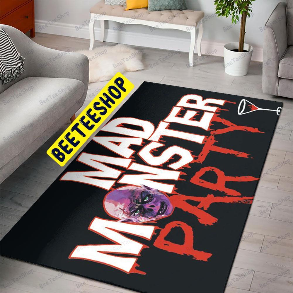 Horror Head Mad Monster Party Halloween Beeteeshop Rug Rectangle