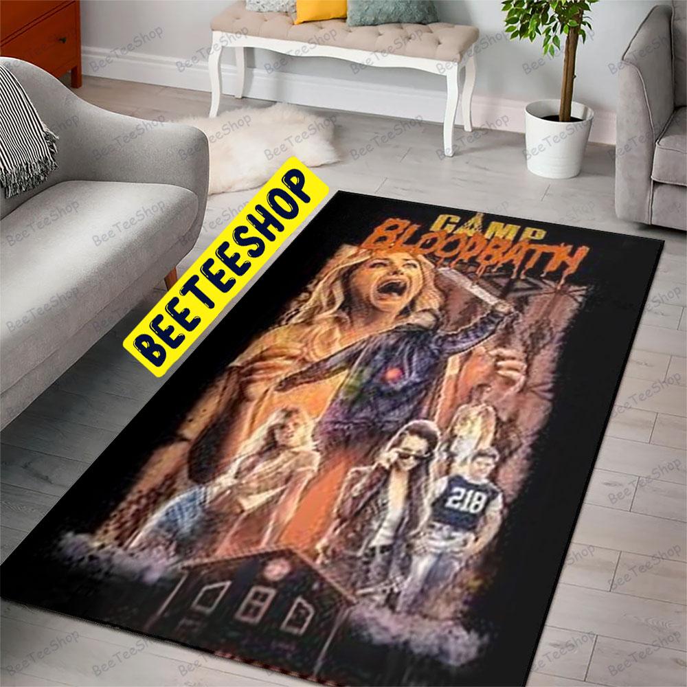 Horror House The Final Girls Halloween Beeteeshop Rug Rectangle