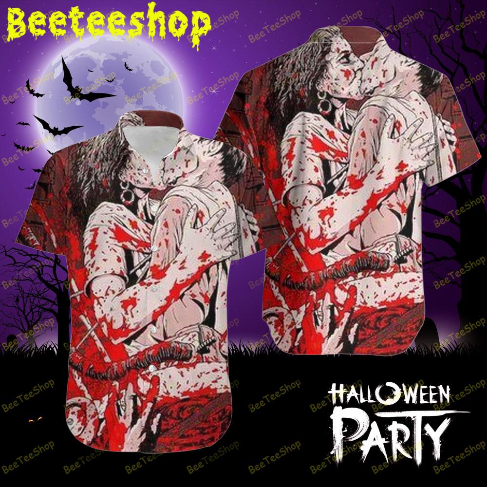 Horror Kiss Dead Alive Halloween Beeteeshop Hawaii Shirt