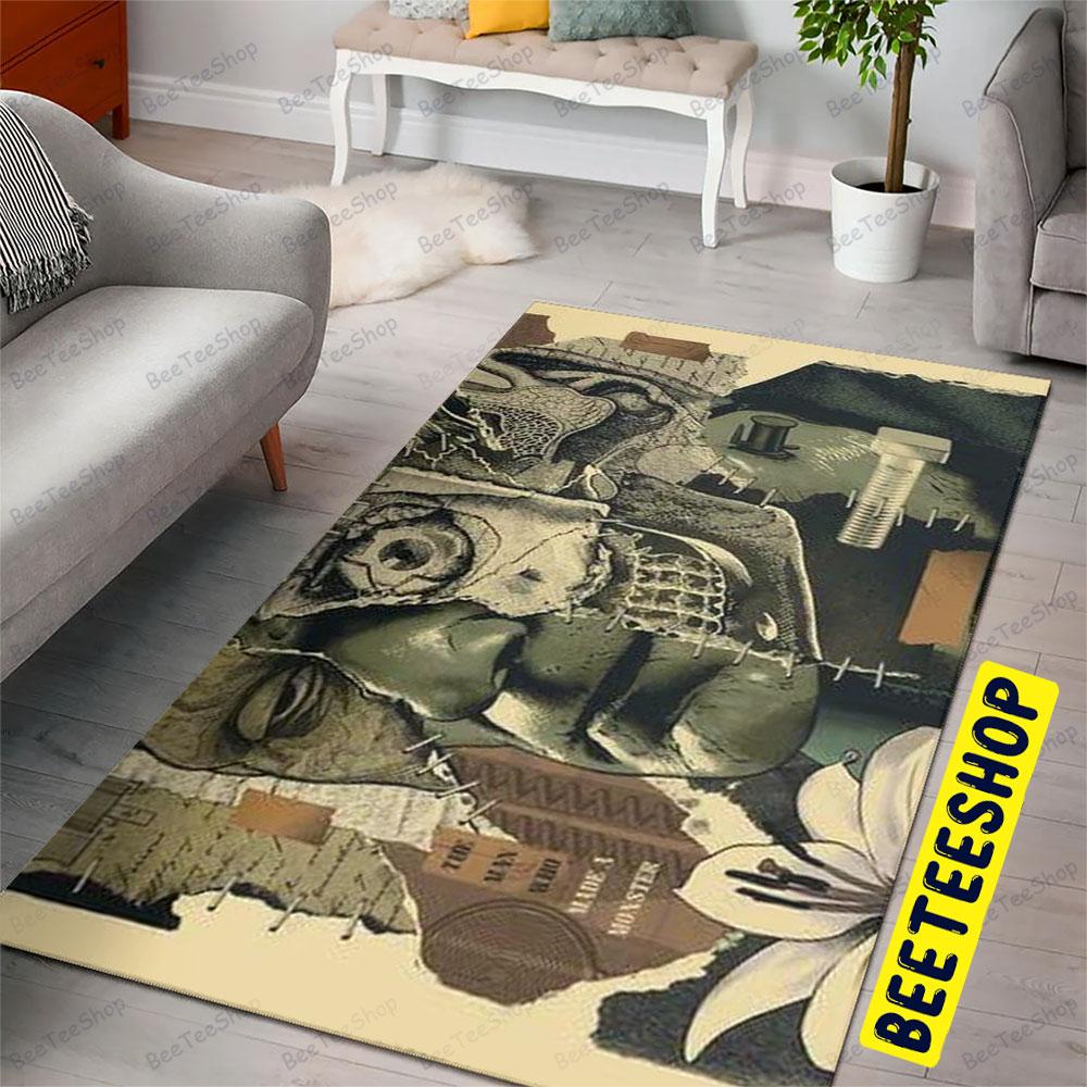 Horror Monster Frankenstein Movie Halloween Beeteeshop Rug Rectangle