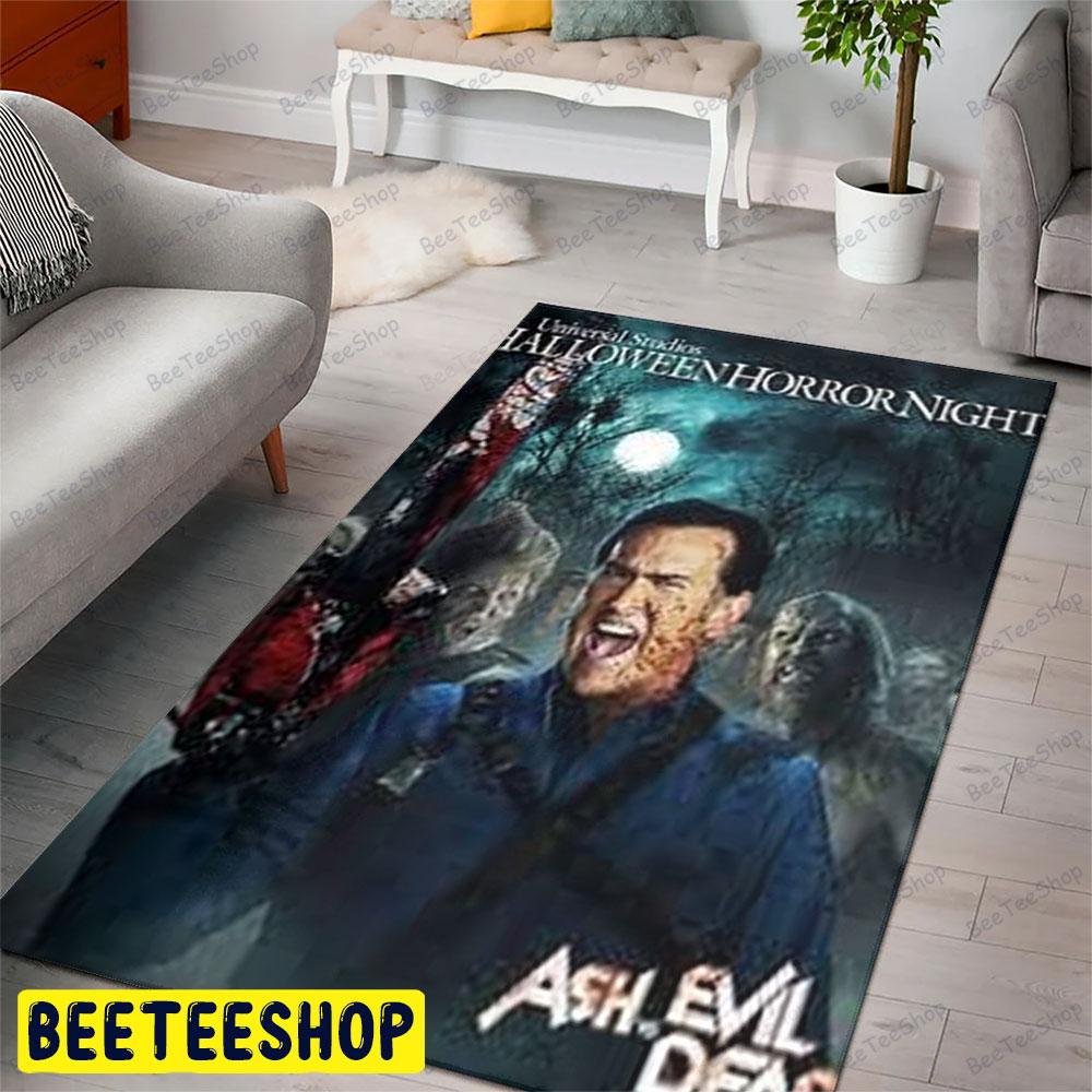 Horror Movie Ash Vs Evil Dead Halloween Beeteeshop Rug Rectangle