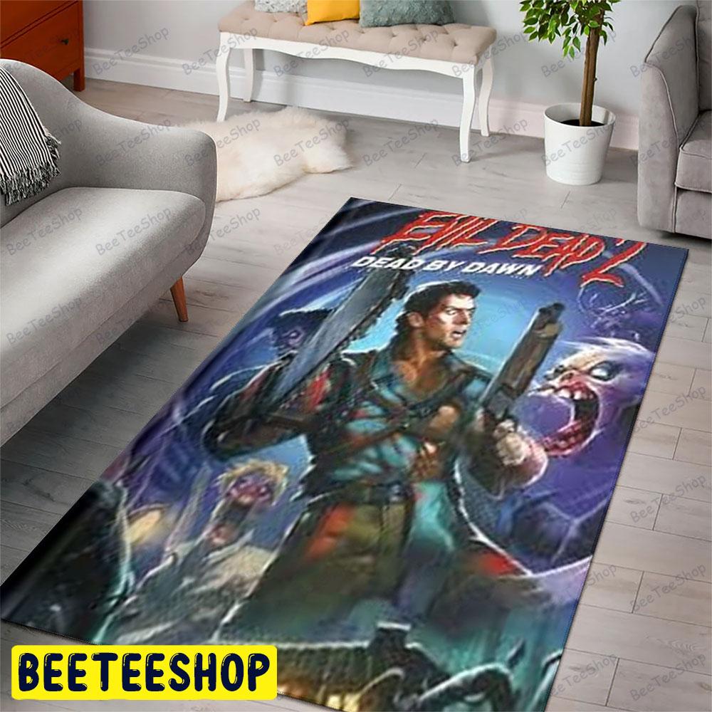 Horror Movie Ash Williams Evil Dead Ii Halloween Beeteeshop Rug Rectangle