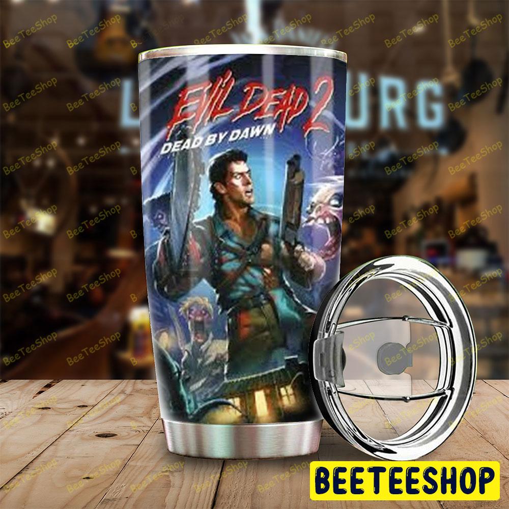 Horror Movie Ash Williams Evil Dead Ii Halloween Beeteeshop Tumbler