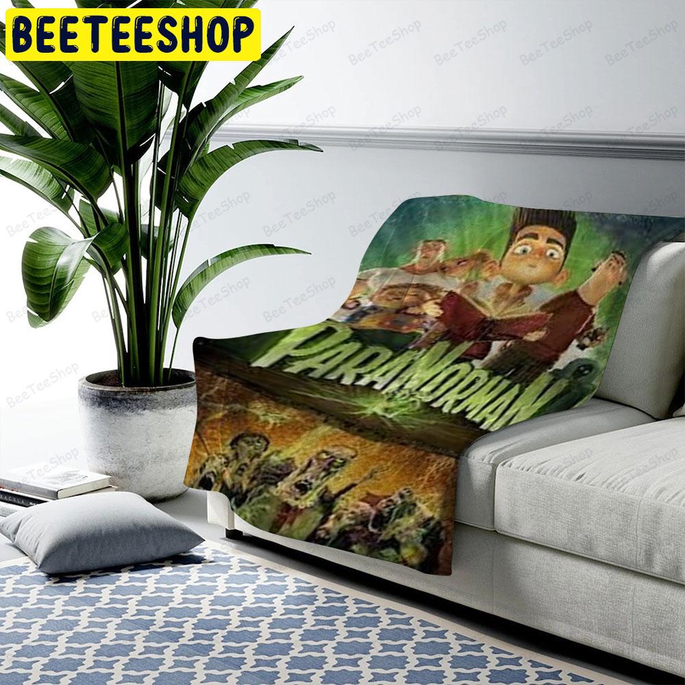 Horror Movie Paranorman Halloween Beeteeshop US Cozy Blanket