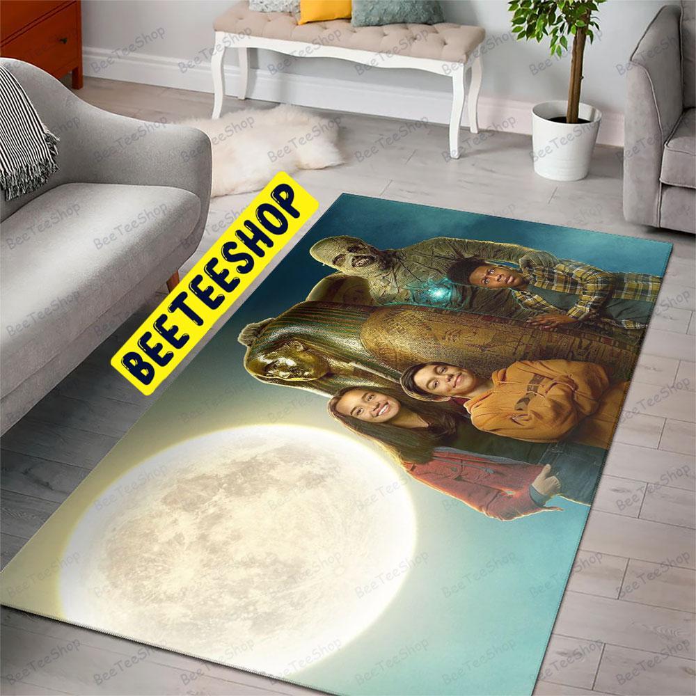 Horror Movie Under Wraps Halloween Beeteeshop Rug Rectangle