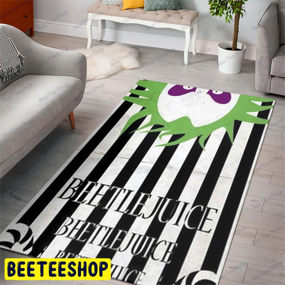 Humorrous Michael Keaton Beetlejuice Halloween Beeteeshop Rug Rectangle