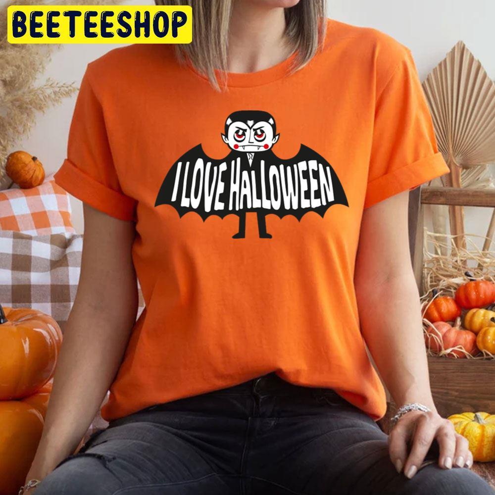 I Love Halloween Dracula Beeteeshop Trending Unisex T-Shirt