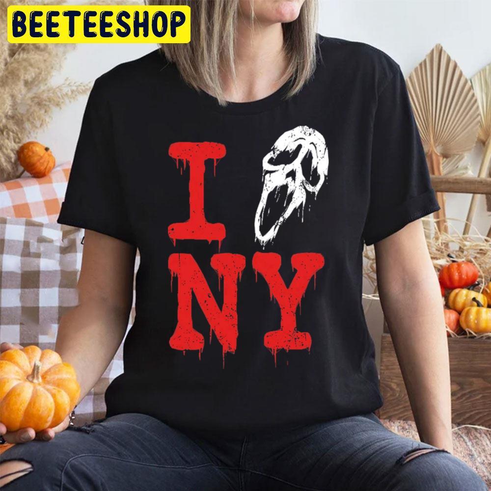 I Love Ny Scream Halloween Beeteeshop Trending Unisex T-Shirt