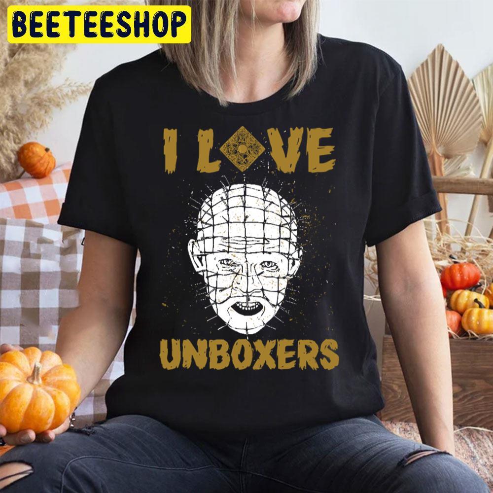 I Love Unboxers Pinhead Halloween Beeteeshop Trending Unisex T-Shirt