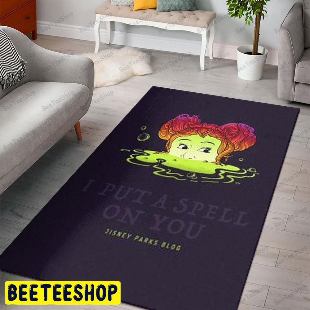 I Put A Spell On You Hocus Pocus Halloween Beeteeshop Rug Rectangle