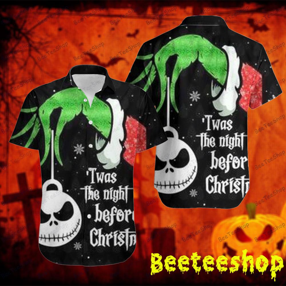 I Was The Nightmare Before Christmas Halloween Beeteeshop Hawaii Shirt