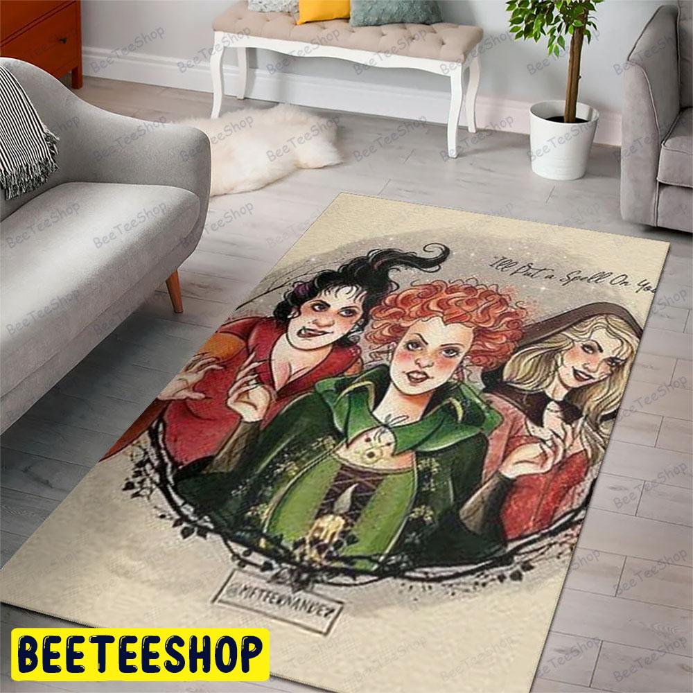 I’ll Put A Spell Hocus Pocus Movie Halloween Beeteeshop Rug Rectangle