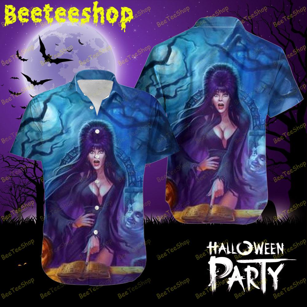 In The Dark Elvira Mistress Of The Dark Halloween Beeteeshop Hawaii Shirt