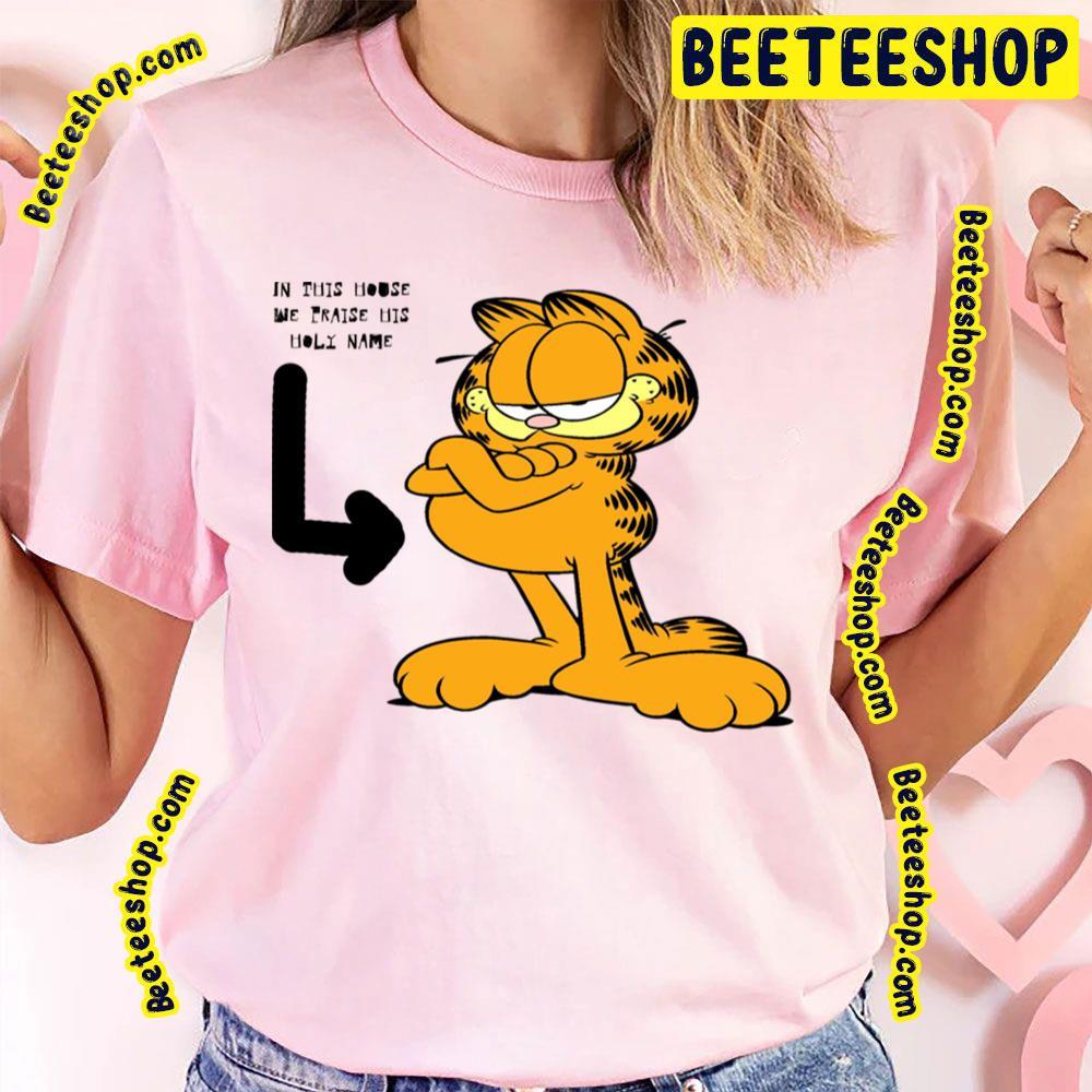 In This House Garfield Beeteeshop Trending Unisex T-Shirt