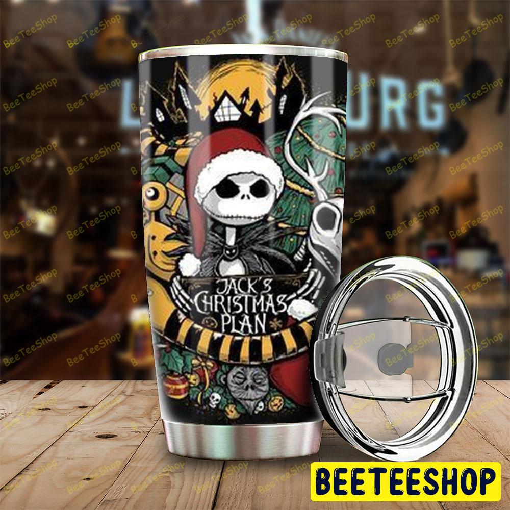 Jack’s Christmas Plan The Nightmare Before Christmas Halloween Beeteeshop Tumbler