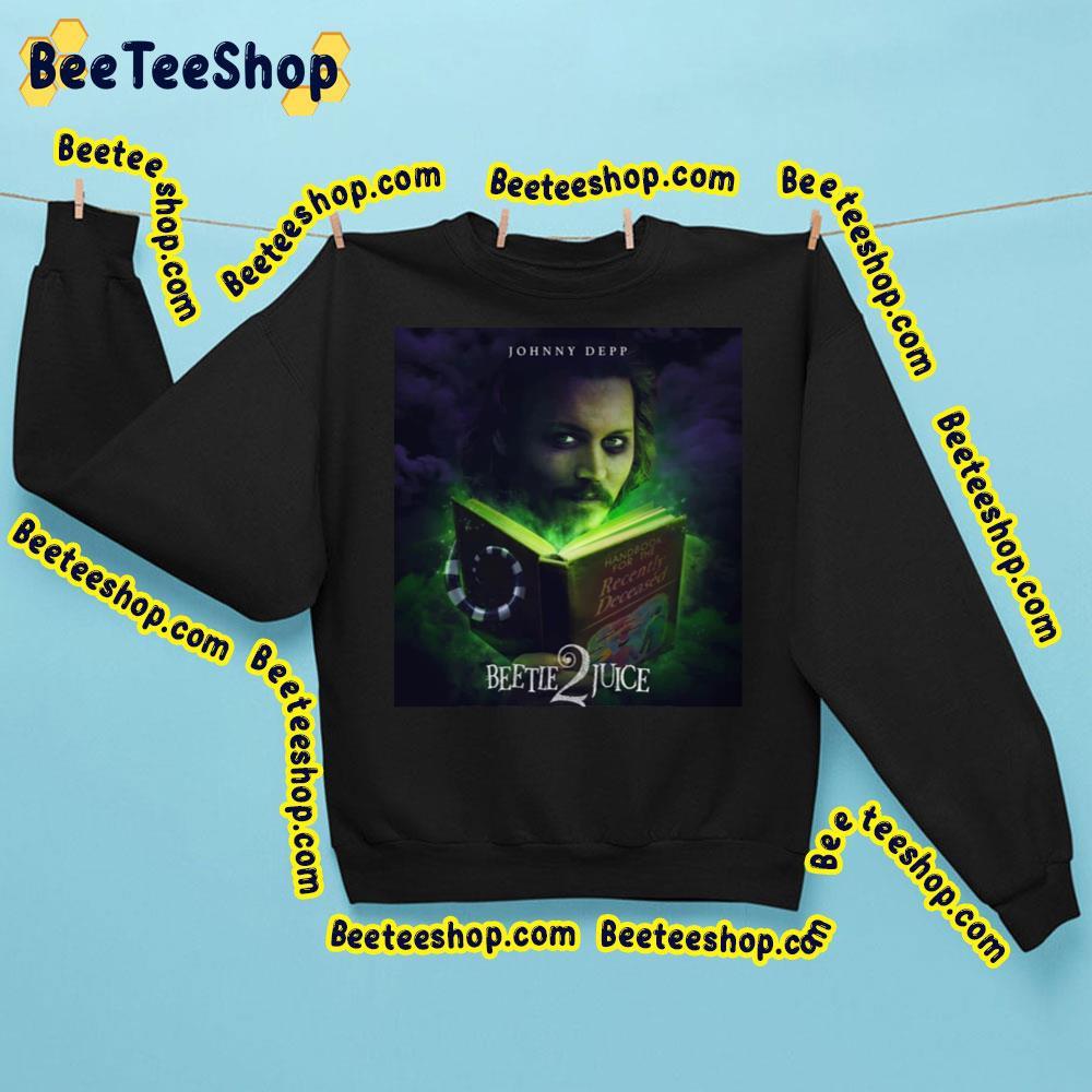 Johnny Depp Beetlejuice 2 Beeteeshop Trending Unisex Sweatshirt