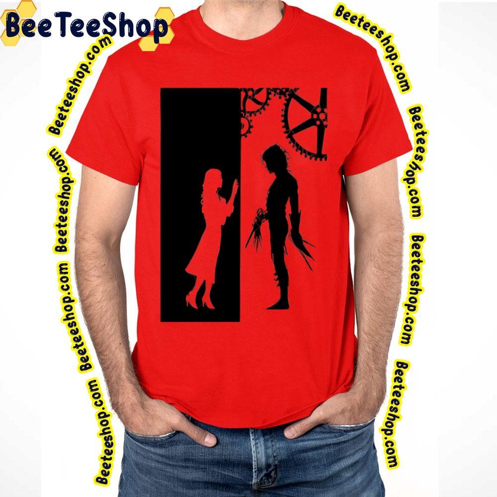 Kim Boggs And Edward Scissorhands Halloween Beeteeshop Trending Unisex T-Shirt