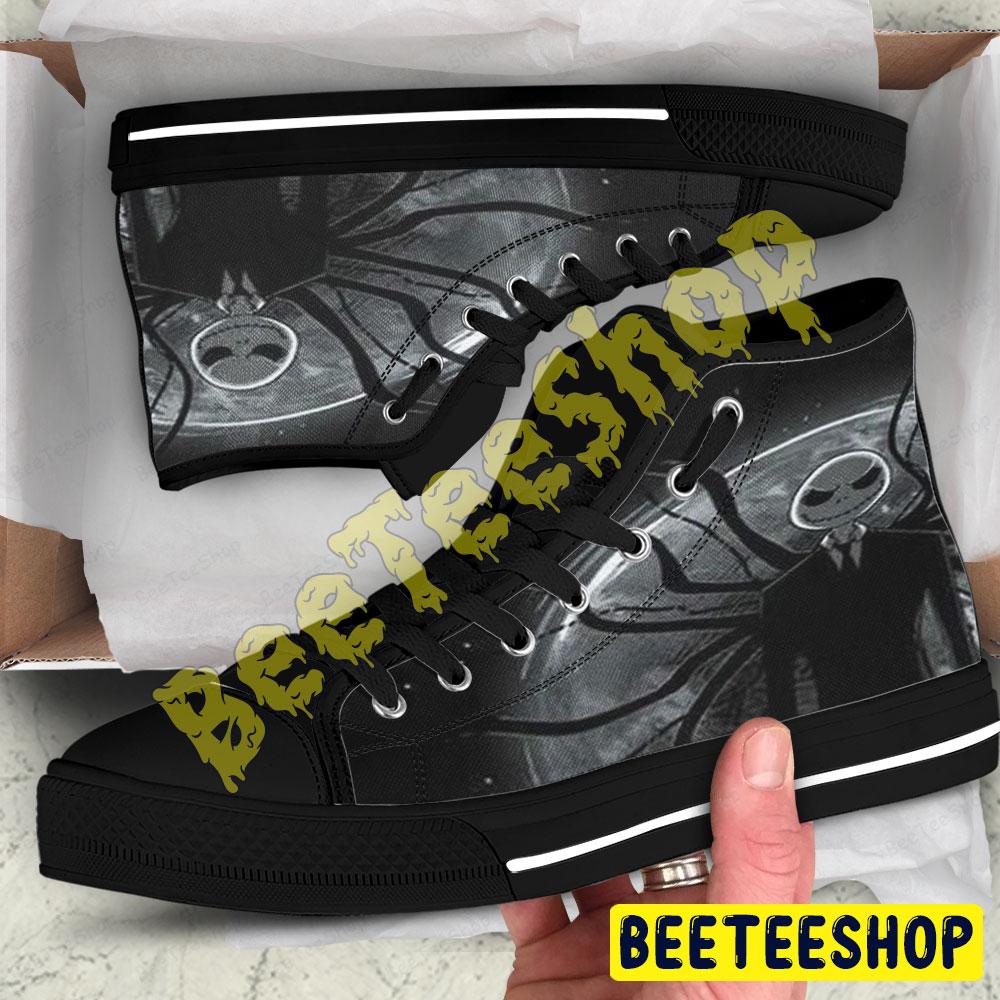 King Dark The Nightmare Before Christmas Halloween Beeteeshop Adults High Top Canvas Shoes