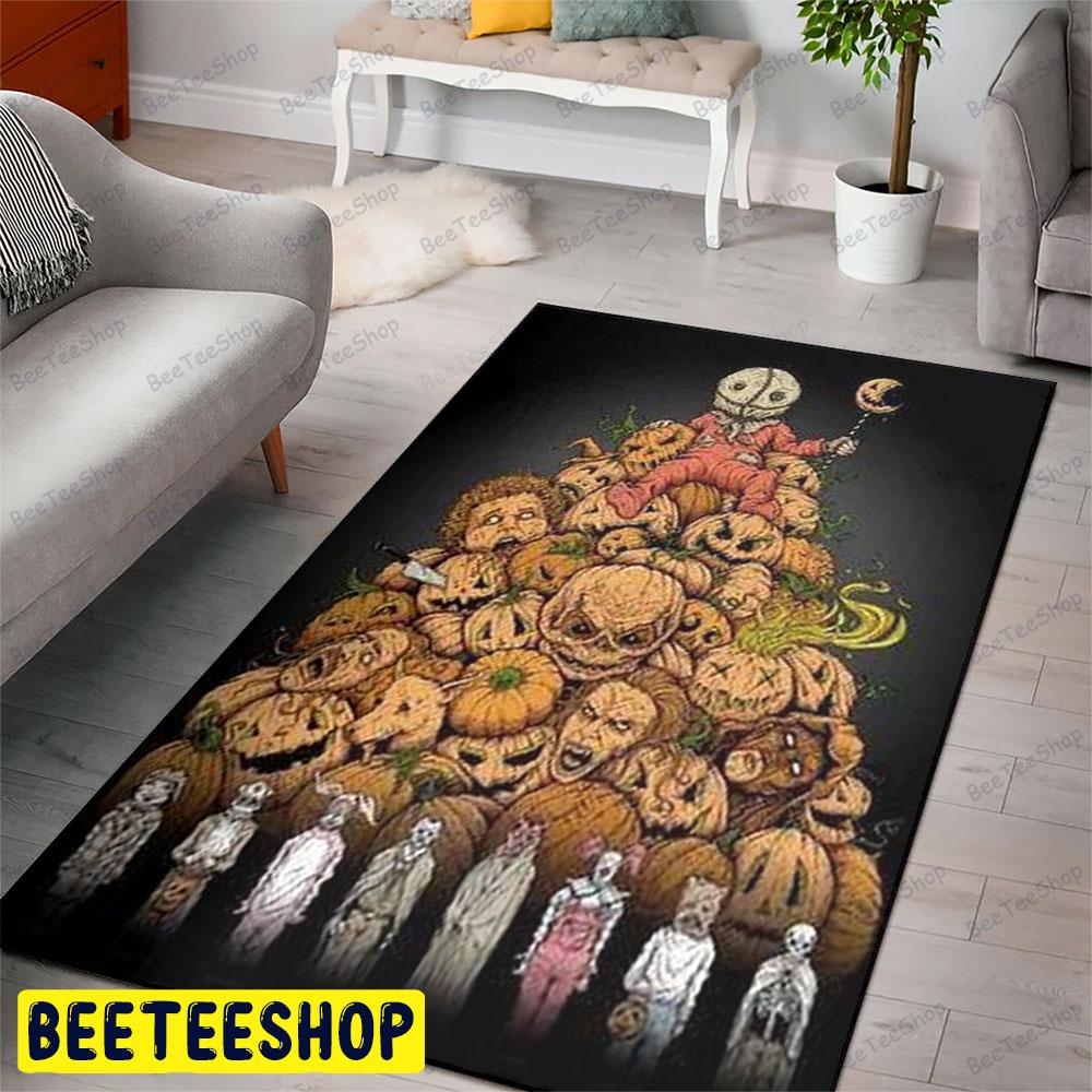 King Sam Trick ‘R Treat Halloween Beeteeshop Rug Rectangle