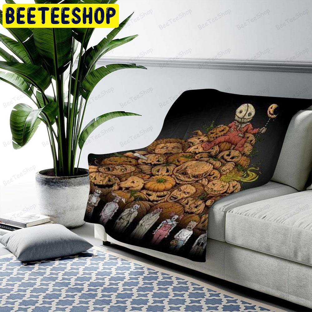 King Sam Trick ‘R Treat Halloween Beeteeshop US Cozy Blanket