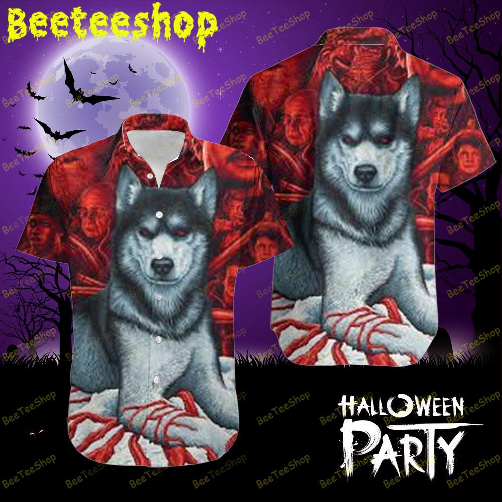 King Wolf The Thing Halloween Beeteeshop Hawaii Shirt