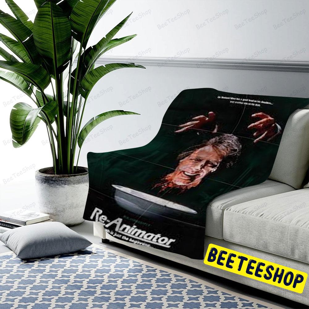 Laugh Bruce Abbott Re-Animator Halloween Beeteeshop US Cozy Blanket