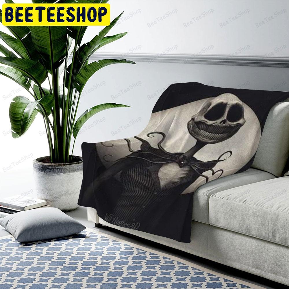 Laugh Jack The Nightmare Before Christmas Halloween Beeteeshop US Cozy Blanket