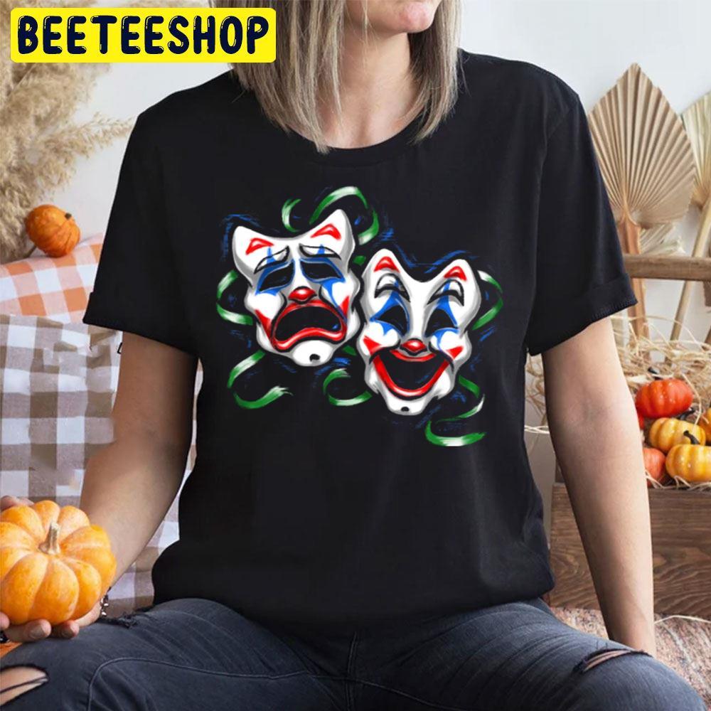 Life Is A Comedy Tragedy Joker Halloween Beeteeshop Unisex T-Shirt