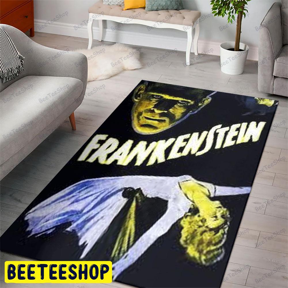 Little Maria And Frankenstein Halloween Beeteeshop Rug Rectangle