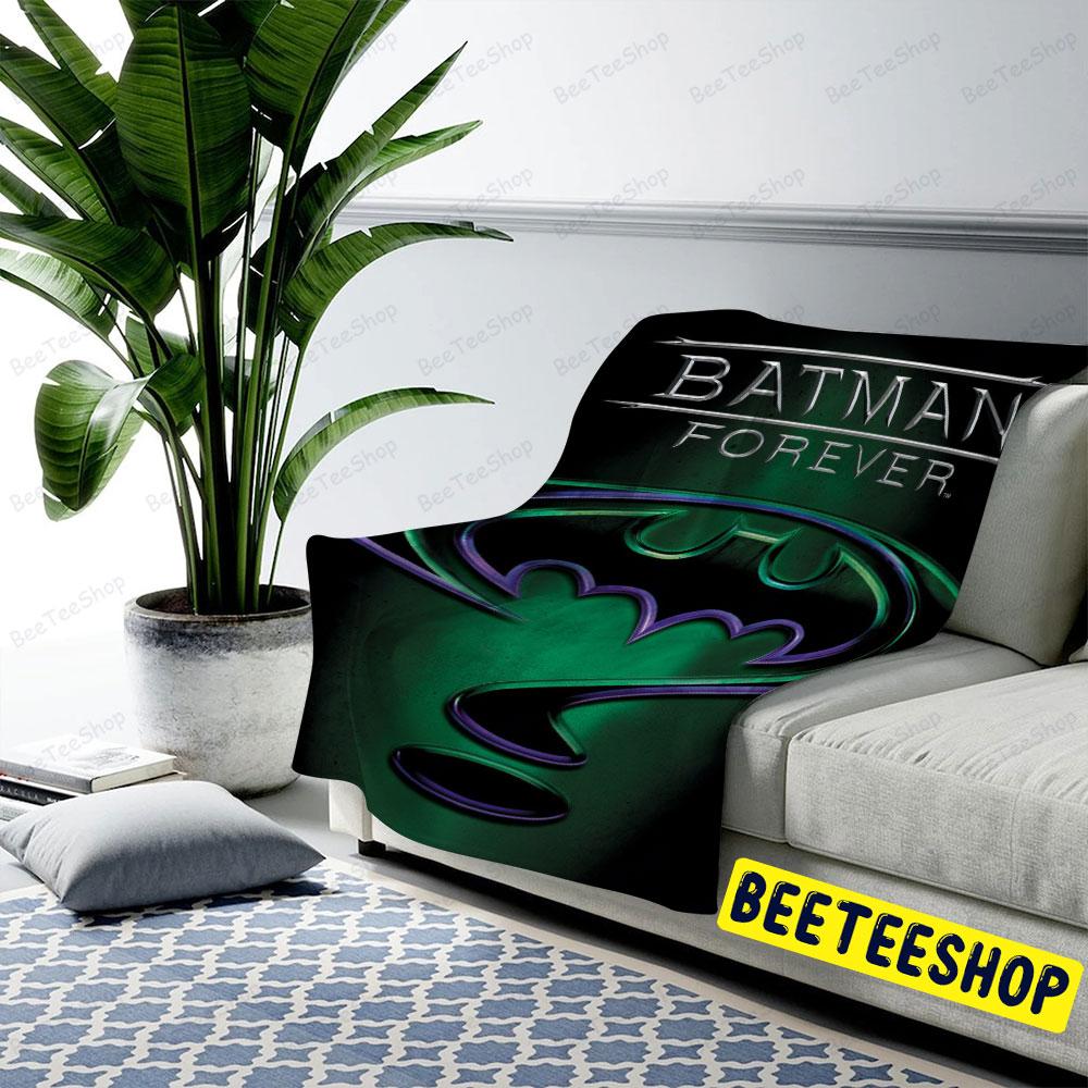 Logo Batman Forever Halloween Beeteeshop US Cozy Blanket