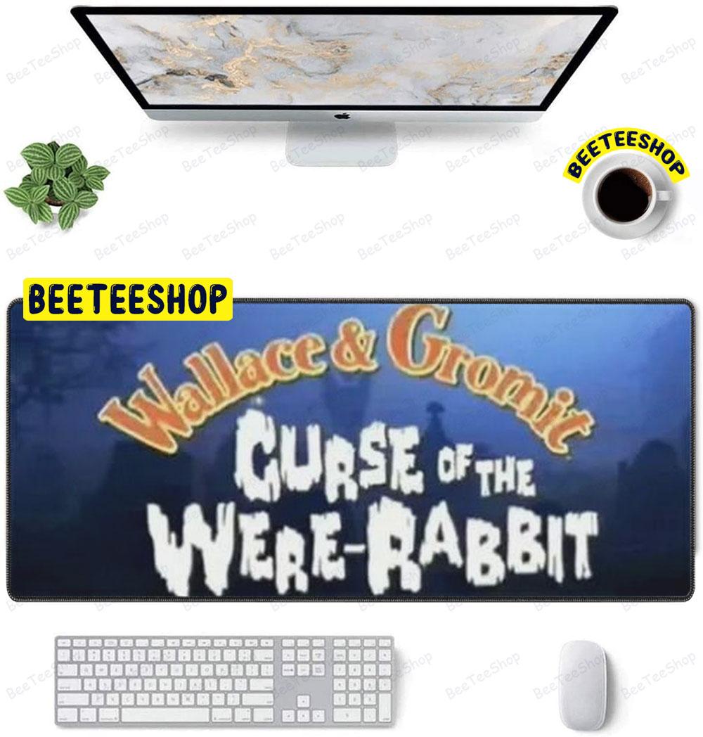 Logo Wallace & Gromit The Curse Of The Were-Rabbit Halloween Beeteeshop Mouse Pad