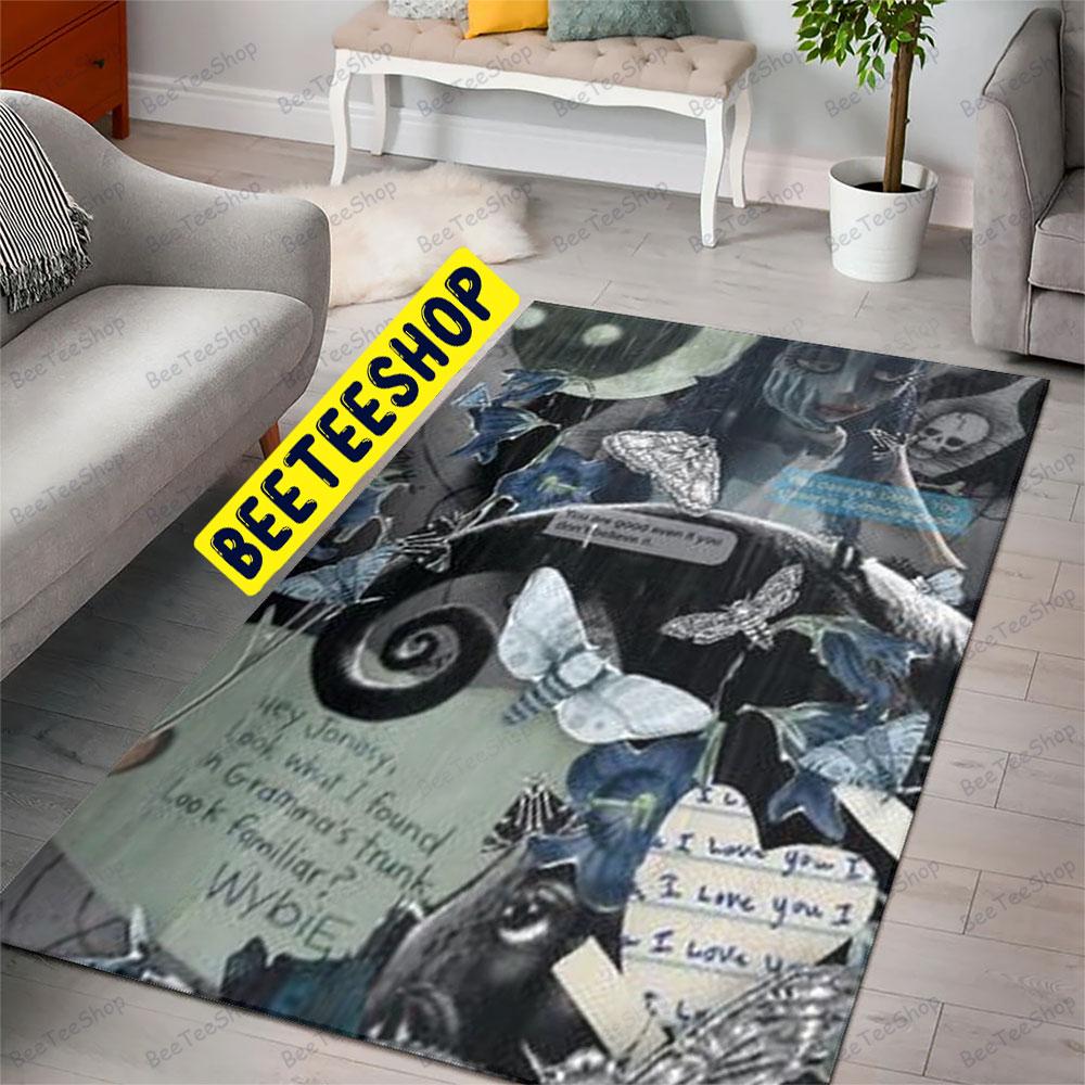 Love Her Corpse Bride Halloween Beeteeshop Rug Rectangle