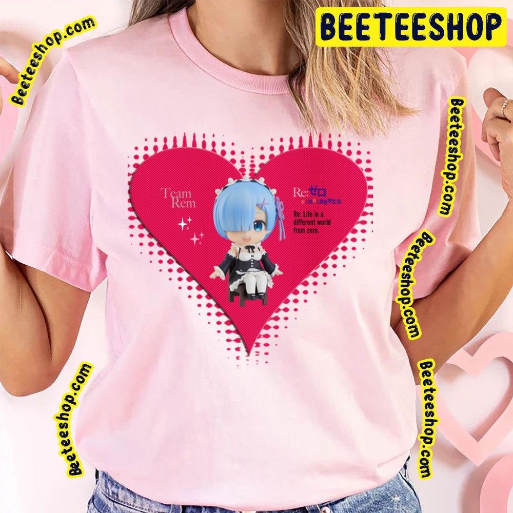 Love Team Re Zero Beeteeshop Trending Unisex T-Shirt