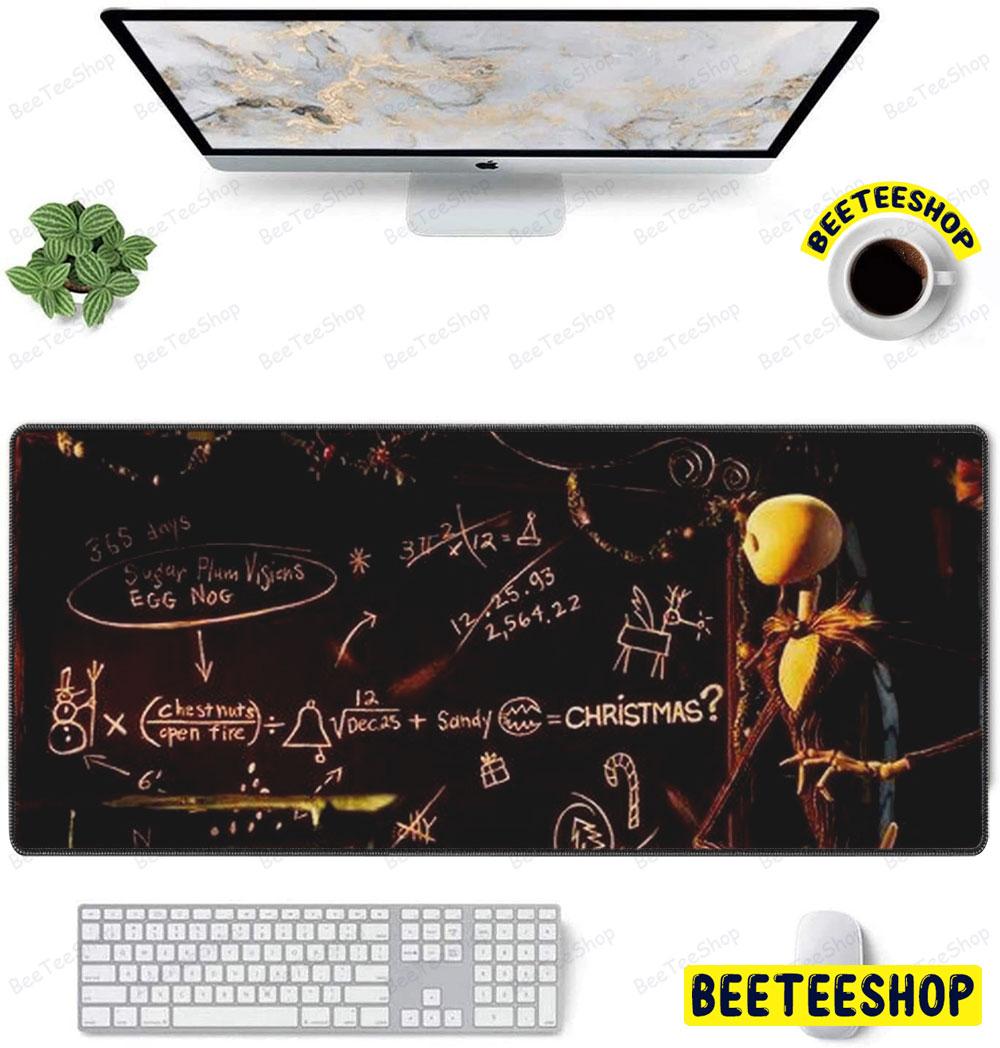 Math The Nightmare Before Christmas Halloween Beeteeshop Mouse Pad