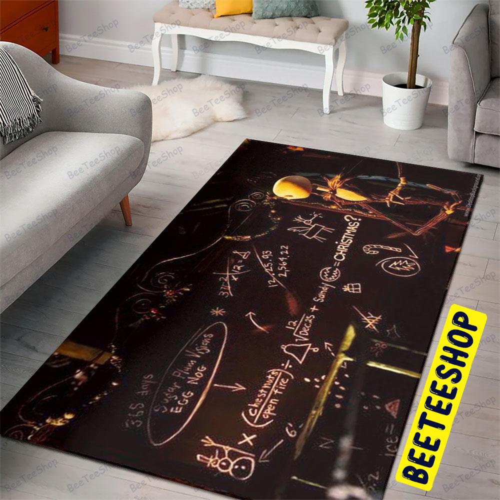 Math The Nightmare Before Christmas Halloween Beeteeshop Rug Rectangle