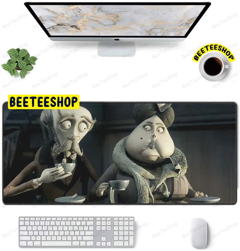 Maudeline Everglot And Mayhew Corpse Bride Halloween Beeteeshop Mouse Pad