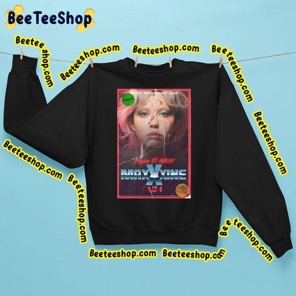 Maxxxine Horror Halloween Beeteeshop Trending Unisex Sweatshirt