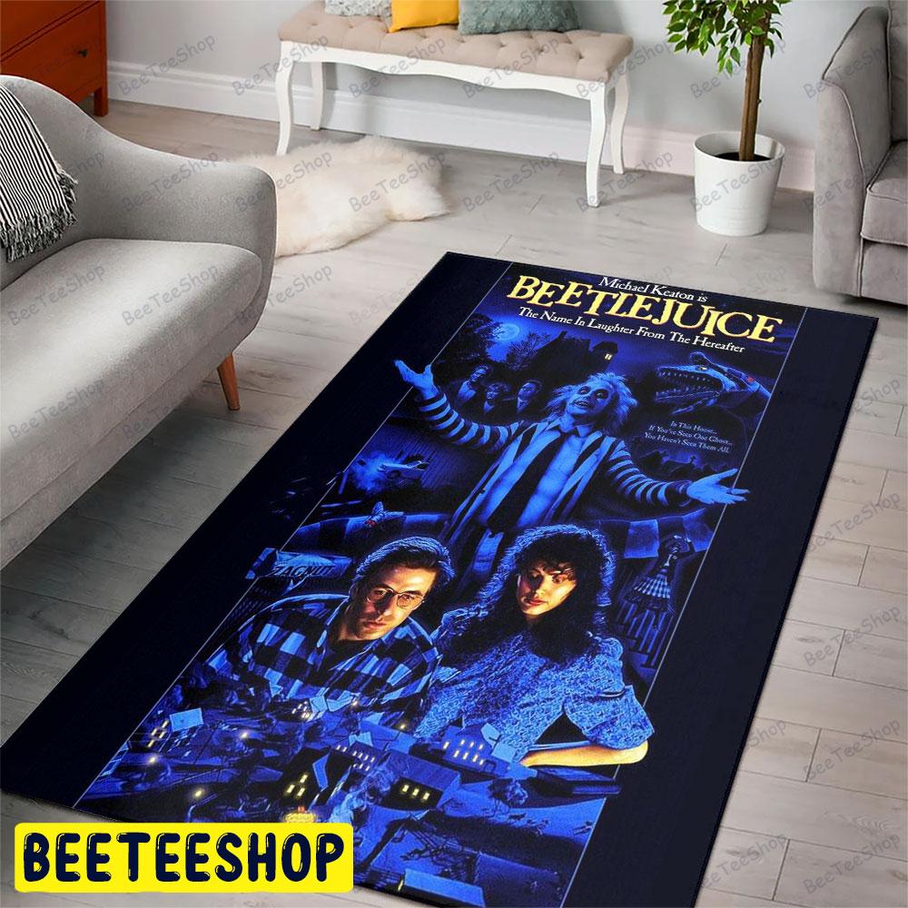 Michael Keaton Is Beetlejuice Halloween Beeteeshop Rug Rectangle