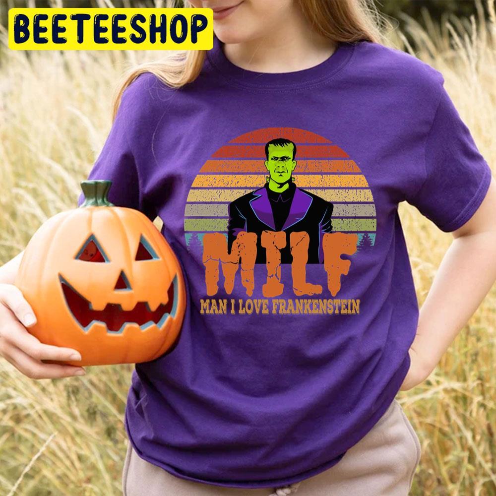 Milfman I Love Frankenstein Halloween Beeteeshop Trending Unisex T-Shirt