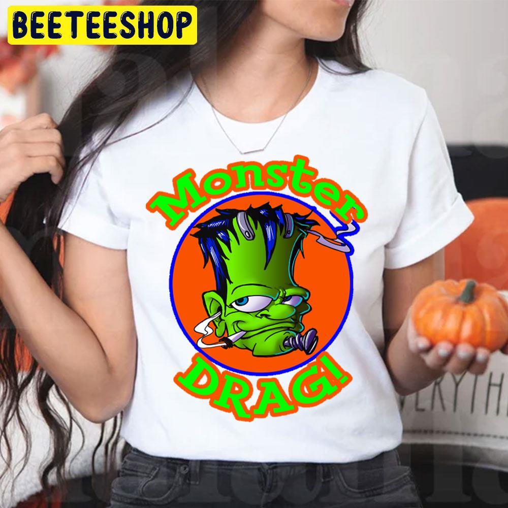 Monster Drag Frankenstein Halloween Beeteeshop Trending Unisex T-Shirt